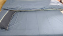 水星家纺四件套床上纯棉100%a类全棉简约床单被套双人加大1.8米×2米床蓝格 实拍图