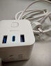 公牛（BULL）30WPD苹果快充魔方插座/插线板/插排/接线板 Type-c+USB+3插孔 全长1.5米白色GNV-UU2303B总控开关 实拍图