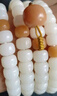 普陀山白玉菩提108颗佛珠手串寺庙送礼8mm文玩手串正品男女生日礼物 实拍图
