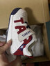 泰兰尼斯秋冬季新款学步鞋中高帮男宝宝鞋气泵防滑防踢机能鞋子 白/红 秋季超纤 19 鞋内长13.0cm适合脚长12.0 实拍图