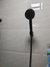 四季沐歌（MICOE）黑色增压淋浴花洒喷头套装 浴室淋浴头花洒手持花洒三件套HS125 实拍图