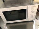 美的微波炉家用快捷小型 700W 容量20L 360°均匀加热 旋钮操控 易清洁 M1-L213B 经典款 实拍图