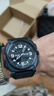 infantry鹰轰黑武士手表男款双眼系列时尚休闲双显男女手表生日礼物送男友 黑武士47mm（适合16-21cm手腕） 实拍图