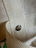 洁百纳搬家打包袋衣服棉被大容量收纳袋子家用行李防水防潮编织袋被子袋 米色【中号】铆钉加固 实拍图
