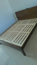 全友家居 轻奢实木功能床可调高床头带置物台双人主卧大床1.5米家具 实拍图