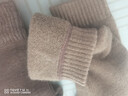 俞兆林70%羊毛袜子女加厚秋冬季保暖中筒毛圈袜加绒美利奴女士东北长袜 实拍图