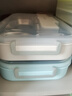 美厨（maxcook）304不锈钢饭盒4.5cm加大加深5格学生饭盒保温盒2L配餐具个MCFT111 实拍图