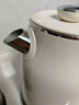 美的（Midea）艺术家电热水壶  烧水壶自动断电保温一体  1.6L大容量电热水壶 316L不锈钢恒温壶 精准控温 63-Q 实拍图