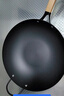 京严铁锅炒锅无涂层不粘炒菜锅精铁平底锅电磁炉燃气专用锅具已开锅 【十年质保】优质极铁炒锅+盖 32cm 【粘锅生锈包换丨0涂层更健康】 实拍图