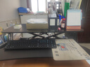 甄严选升降电脑桌升降台立式办公书桌工作台显示器升降支架台式工作桌子 【无极升降】曜石黑80CM+键盘位 实拍图