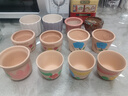 源老舍多肉拼盘盲盒花盆陶瓷家用法师蛋桃肉肉小盆高颜值陶土透气种植盆 升级版12个装 中等 实拍图