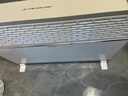 美的（Midea）【大白】电热取暖器/电暖器/电暖气家用/浴室暖风机/节能轻音/电热取暖炉烤火炉欧式快热炉HDY20K 实拍图