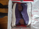 足力健老人鞋中老年春秋季健步轻便软底送妈妈休闲散步鞋2431369J 紫-女  37 实拍图