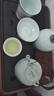京东京造 茶具整套 功夫茶具套装茶壶茶杯茶盘 影青墨山12件【礼盒装】 实拍图