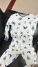 戴维贝拉（DAVE＆BELLA）男童睡衣儿童家居服两件套女童秋衣秋裤宝宝内衣套装婴幼童服装 恐龙印花 110 cm(建议身高105-115cm） 实拍图