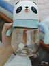 贝亲（Pigeon）熊猫儿童防呛防漏喝水喝奶ppsu吸管奶瓶杯 300ml 12月 实拍图