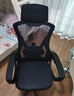 锦汐 电脑椅家用办公椅子靠背人体工学椅学习转椅老板座椅游戏电竞椅 【可后躺】黑框黑网 实拍图