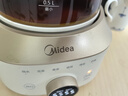 美的（Midea）全玻璃养生壶全自动烧水壶母婴恒温电热水壶花茶壶全包裹护底防碎1.5L MK-YS15B201 实拍图