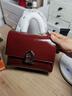 拉菲斯汀小号塌塌手提包包女士2025新款高级感单肩斜挎凯莉包 622010 能量红-小号 | 质感油蜡皮 实拍图