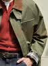 森马（Semir）夹克男经典巴恩风工装外套男复古灯芯绒翻领夹克秋冬季情侣上衣 咖啡50800 XL 实拍图