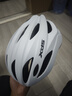喜德盛（xds）公路山地自行车水壶架挡泥板锁打气筒车前包坐垫套头盔尾灯配件 白色头盔 L码 推荐头围59-61CM 实拍图