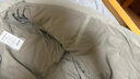 马登工装美式休闲90白鸭绒羽绒服男户外防风外套冬季男士保暖面包服 浅灰色 【立领羽绒服短款/加厚防寒】 XL 实拍图