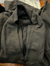 马登工装 美式重磅连帽卫衣防风拉链面罩服vibe潮流机车外套男 深灰色 2XL 实拍图