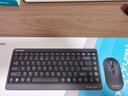 双飞燕（A4TECH）FG1120 飞时代无线键鼠套装便携笔记本电脑家用办公打字专用短小键盘鼠标套装 遂空灰 实拍图