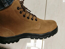 强人劳保鞋男羊毛保暖棉鞋防砸防穿刺功能安全防护鞋 G03C-1 黄色 42 实拍图