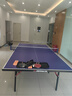 双鱼 乒乓球桌室内家用可折叠乒乓球台（ 京仓速发+网架）耐用JD500 实拍图