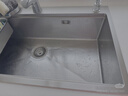 好太太家宝系列厨房水槽小米粒大单槽多功能洗碗洗菜一体盆304不锈钢洗菜池 75*45 【5.0加厚】纳米抗菌 实拍图