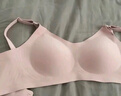 嫚熙（EMXEE）哺乳内衣春秋薄款舒适无痕聚拢防下垂有型怀孕期喂奶文胸 M码 实拍图