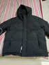 京东京造羽绒服男鸭绒加厚防寒工装面包服短款冬季外套衣服 黑色 2XL 实拍图