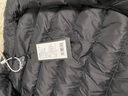 网易严选90鸭绒轻薄羽绒服保暖0压感排骨羽绒内胆防泼水蓄热抗菌外套 A款25秋冬90鲜绒立领-水墨黑 S 实拍图