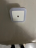 小夜灯led光控感应插电节能床头灯卧室迷你创意喂奶婴儿护眼壁灯 【买一送二】光控方形白色 实拍图