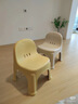 美丽雅儿童椅子靠背学习餐椅塑料小板凳子家用加厚洗澡浴室凳 实拍图