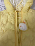 巴拉巴拉童装婴儿连体衣轻薄羽绒服宝宝衣服2025冬装抱衣爬服男童女童萌趣 黄色雪人-白鸭绒 90 cm-充绒量47g 实拍图