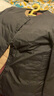 无印良品（MUJI）女式 轻量羽绒便携式 无领 夹克 羽绒服女款  黑色5A L 实拍图