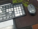 AOC KM720无线键盘鼠标套装 电脑键盘 撞色键盘 防溅洒设计 商务办公家用键盘 黑色 实拍图