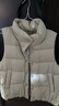 坦博尔秋冬羽绒服短款女士马甲背心90鸭绒休闲保暖外套TD236006 奶茶棕 M (165) 实拍图