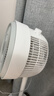 美的（Midea）【暴风循环】空气循环扇大风量摇头电风扇家用台式落地扇轻音卧室节能小风扇柔风轻羽扇 FGA24TQ 实拍图