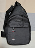 新款牛津布包潮流商务胸包男女单肩包帆布休闲背包防刮耐磨斜挎包 黑色【简约时尚】 实拍图