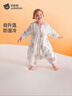 贝肽斯婴儿睡袋暖姜恒温儿童分腿睡袋婴幼儿防踢被睡衣秋冬中厚 弗里德L 实拍图