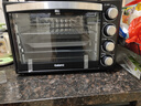 格兰仕（Galanz）【国家补贴】电烤箱 家用 40L大容量 上下独立控温 多层烤位 机械操控 烘培炉灯多功能 K42 经典黑 40L 黑色 实拍图