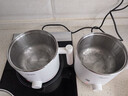 美的（Midea）电煮锅 宿舍小锅 小电锅 学生寝室一体泡面火锅多功能 不锈钢0涂层 电蒸锅 电热锅 XZE1614 配蒸笼 实拍图