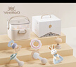 英氏（YEEHOO）新生儿玩具礼盒婴儿见面礼手摇铃宝宝牙胶用品满月礼物可啃咬沙锤 实拍图