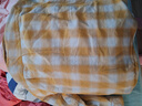 优衣库童装男童女童法兰绒格子衬衫长袖衬衣薄外套上衣新款478132 42 浅黄色 160 实拍图