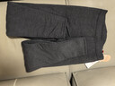羊老大羊毛蚕丝棉裤男修身保暖裤男款羊毛裤打底裤软绵绵保暖内衣男 深灰色（升级加厚） 2XL (175/80A) 实拍图