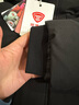 坦博尔羽绒服男新款宽松加大休闲保暖加厚可脱卸帽冬商务外套TAF510505D 黑色升级 XL (180) 实拍图