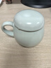 雅瓷汝窑陶瓷茶水分离杯家用带盖带中漏办公室泡茶杯同心杯 汝窑同心杯290ml1只 实拍图